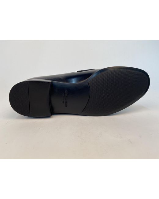 Giorgio Armani Black Logo Business Casual Shoes for men
