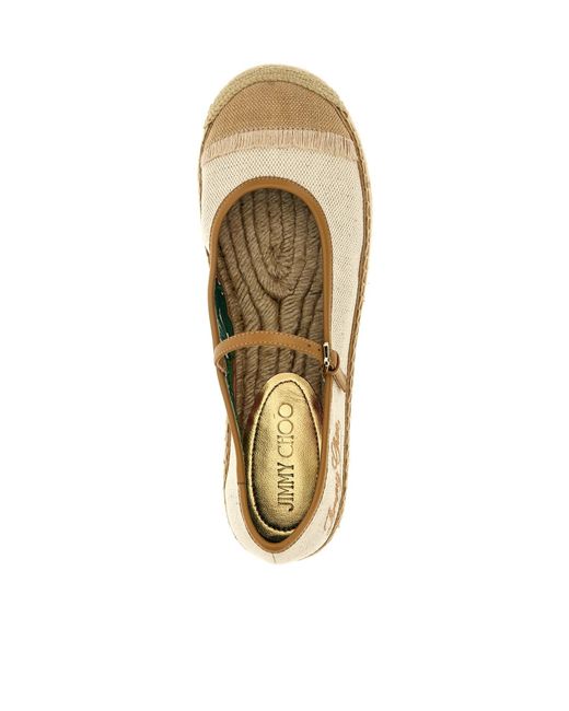 Jimmy Choo Natural 'Aciel' Espadrilles