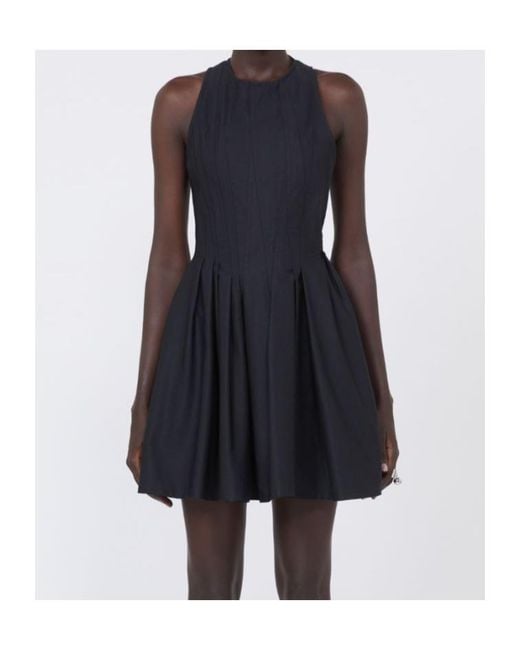 Sportmax Black Ara Sleeveless Mini Dress