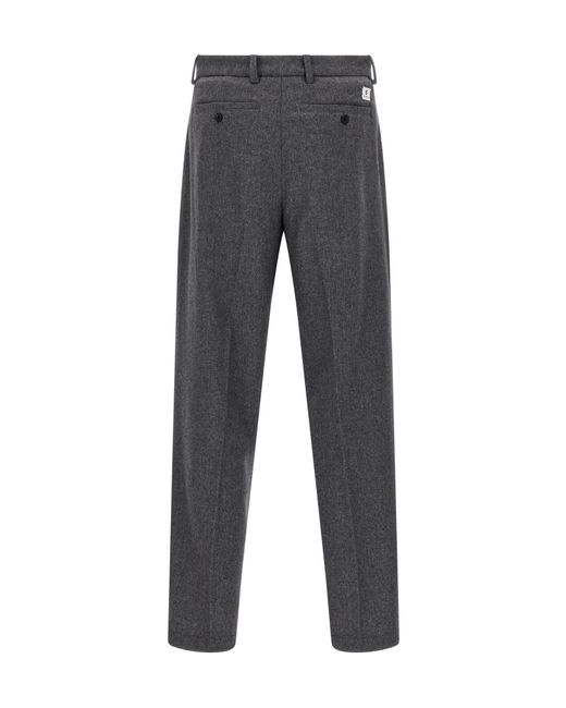 Department 5 Gray Gin Straight-Leg Pants for men
