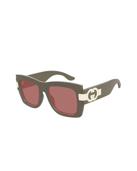 Gucci Multicolor Eyewear Square Frame Sunglasses