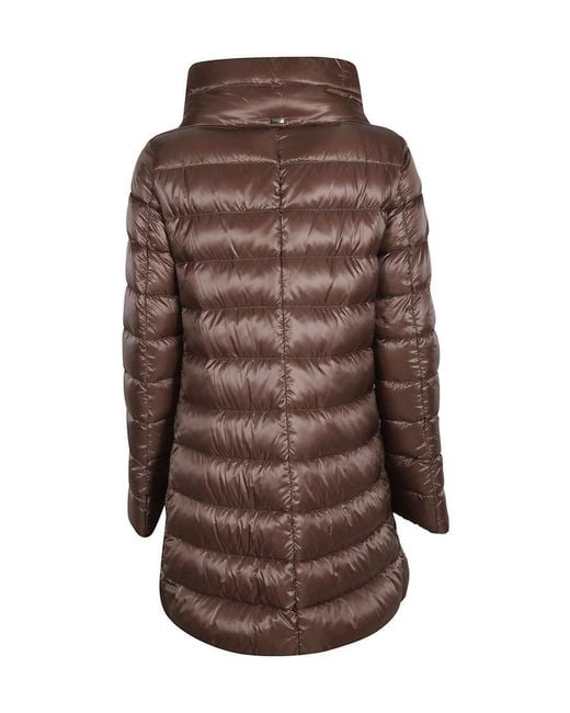 Herno Brown Padded Coat