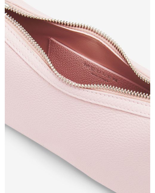 McQueen Pink Mini T-Bar Pouch Bag