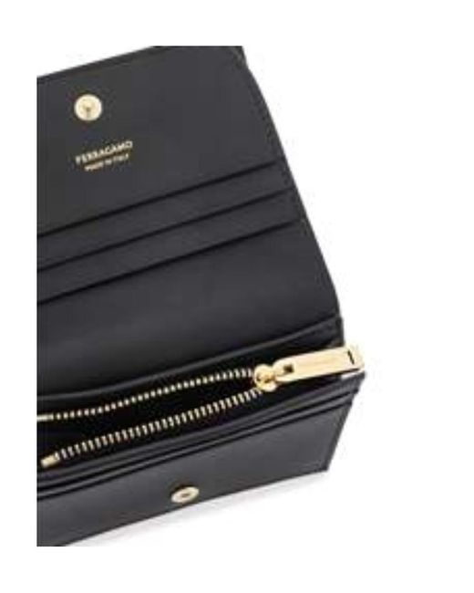 Ferragamo Blue Matrasse Embossed Purse
