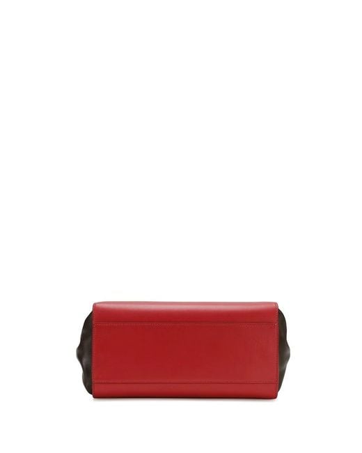 Ferragamo Red Logo Handbag