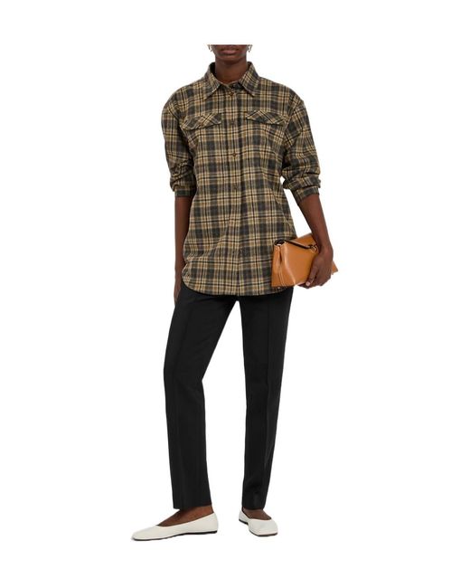 Rohe Multicolor Checked Wool-Blend Overshirt