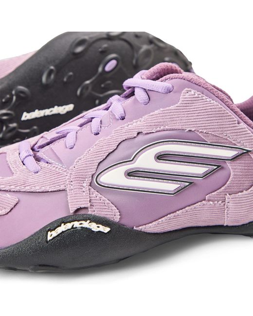 Balenciaga Pink Solid Color Sneakers