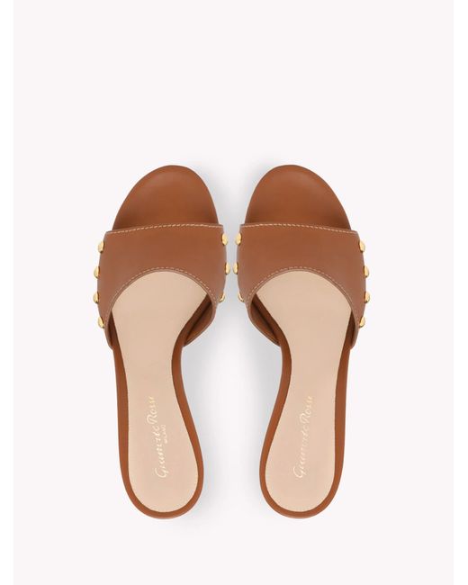 Gianvito Rossi Brown Avelin