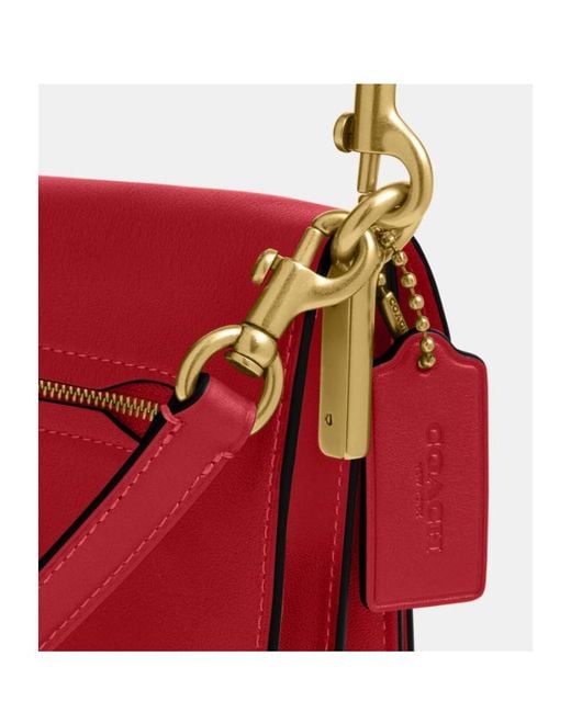 COACH Red Tabby 26 Shoulder Bag