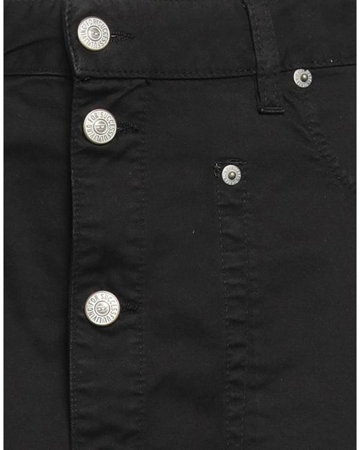 DIESEL Black Colored Denim Umbrella Skirt