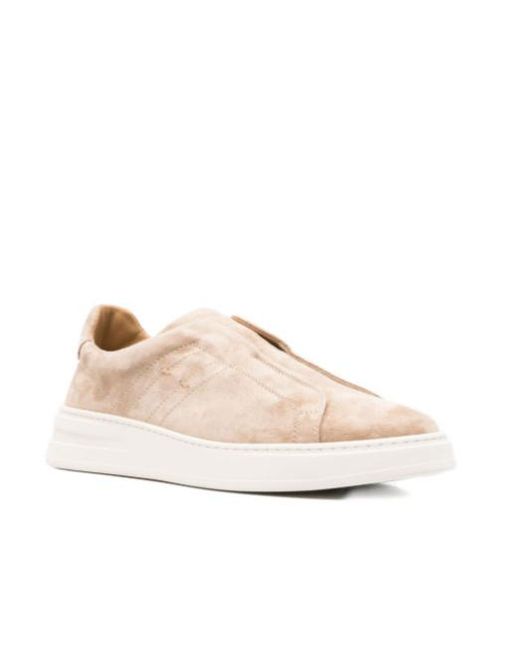 Henderson Pink Round-Toe Sneakers for men