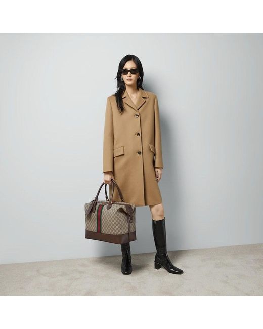 Gucci Brown Savoy Duffle Bag for men