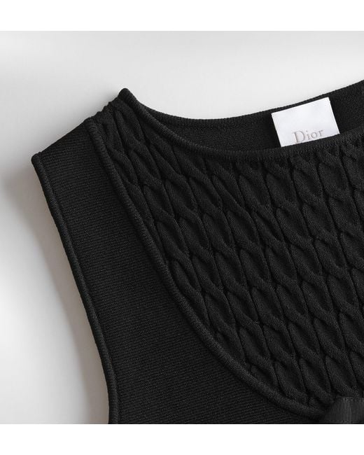 Dior Black Mid-Length Flared Dress