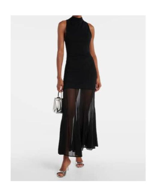 Altuzarra Black Alicka Jersey Cocktail Dress