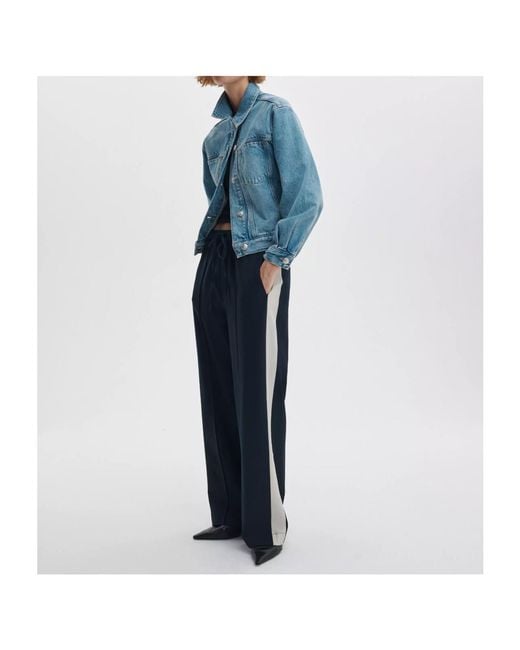 Rag & Bone Blue Marie Denim Trucker Jacket