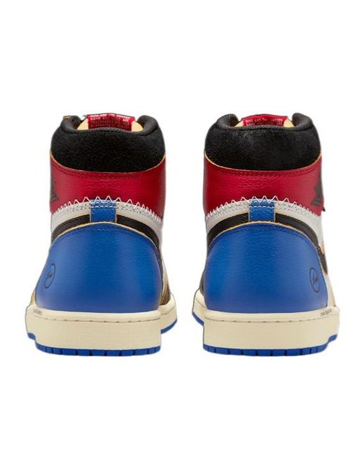 Nike Multicolor X Jordan Air 1 Retro High-Top Sneakers for men