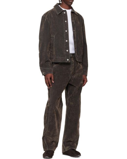 Jacquemus Black Mirada Button-Up Jacket for men