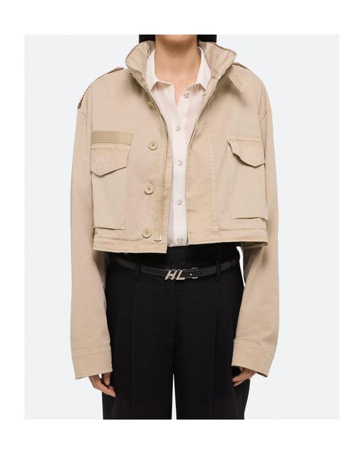Helmut Lang Natural Convertible Field Jacket
