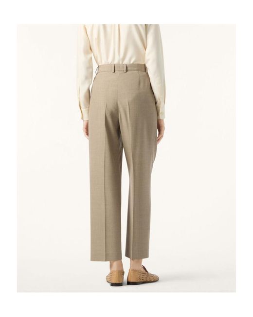 Loro Piana Natural Casual Pants With Belt Loops