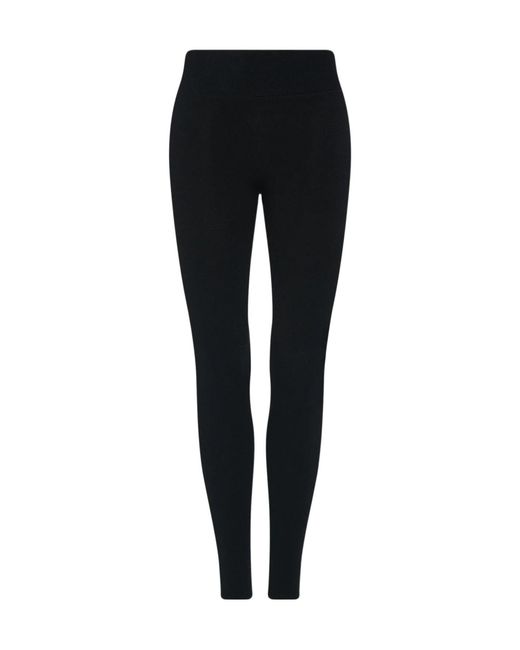 The Row Black Mimika Leggings