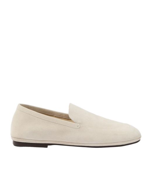 Lemaire White Slip-On Casual Shoes for men