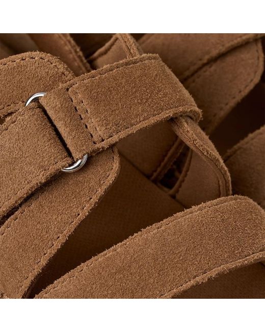 Ugg Brown Goldenstar Gleam Sandals