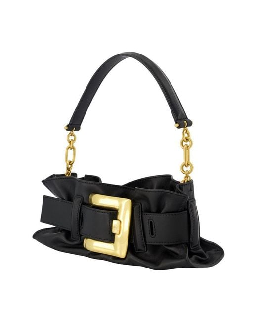 Balmain Black Anthem Mini Handbag