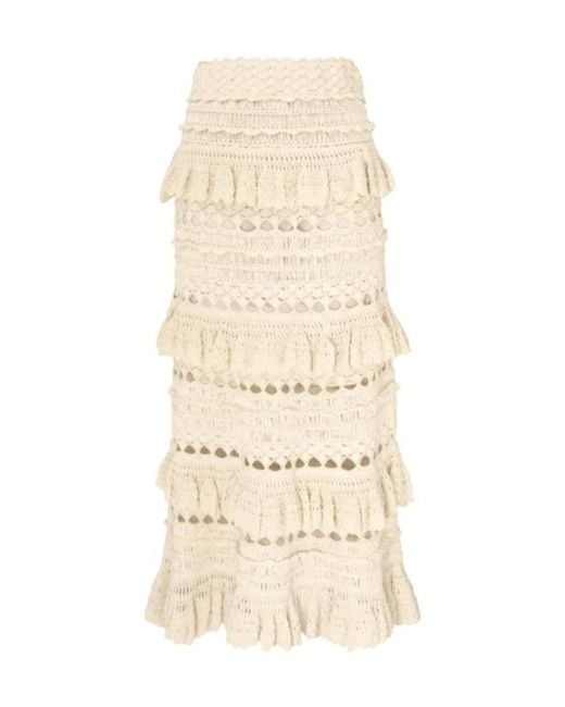 Zimmermann Natural Skirts
