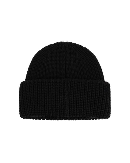DSquared² Black Logo Hat for men