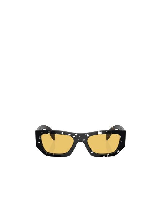 Prada Metallic Eyewear Cat-Eye Sunglasses for men