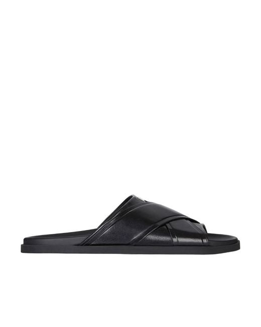 Givenchy Multicolor 4G Plaque Flat Sandals for men