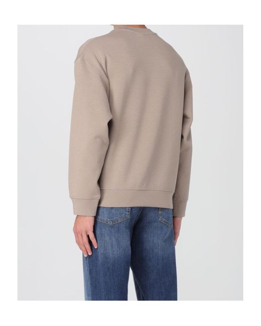 Emporio Armani Blue Long Sleeve Sweatshirt for men