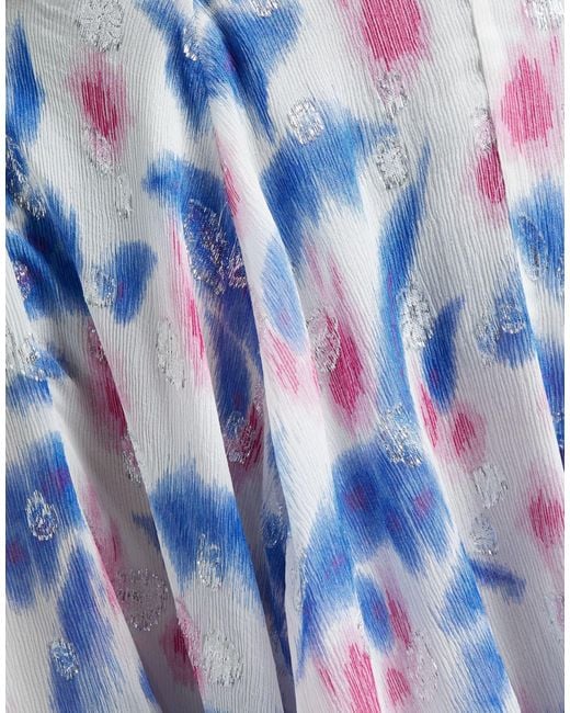 Isabel Marant Blue Asymmetric Skirt