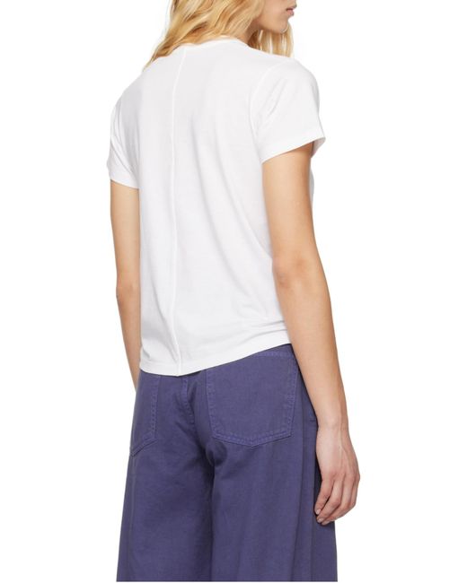 The Row White Florie Top
