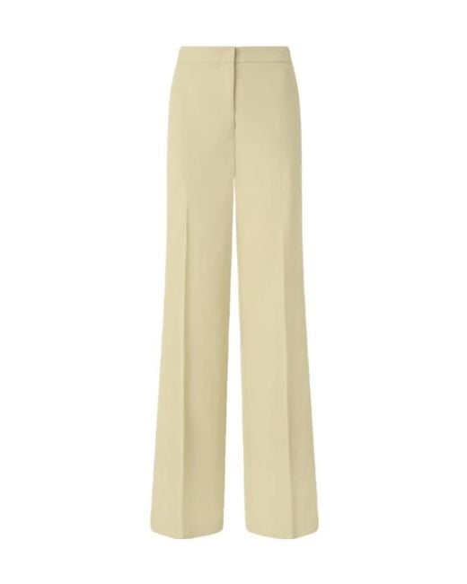 Pinko Natural Stretch Pleated Trousers