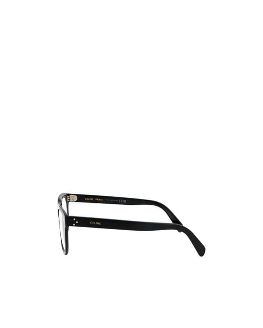 Céline White Logo Flat Mirror for men