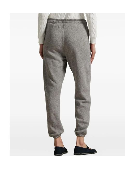 Polo Ralph Lauren Gray Drawstring Trousers