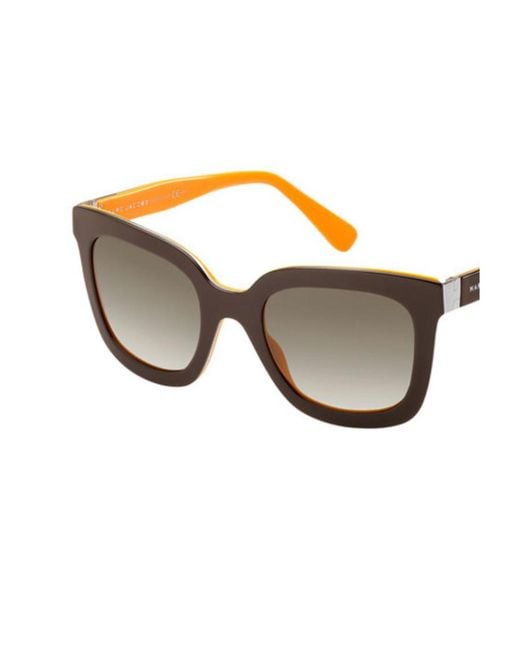Marc Jacobs Metallic Logo Sunglasses