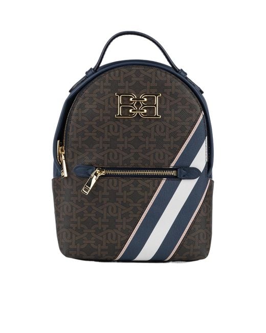Bally Black Zippered Backpack