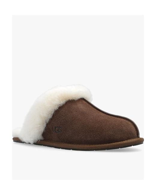 Ugg Brown Scuffette Ii Slip-On Slippers