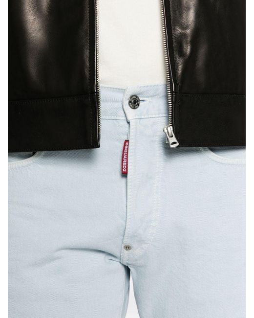 DSquared² White Slim-Fit Jeans for men