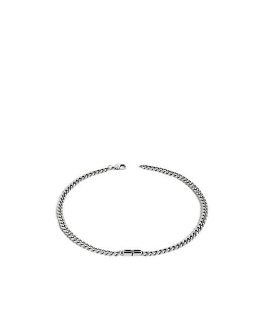 Balenciaga Metallic Bb Icon Chain Necklace for men