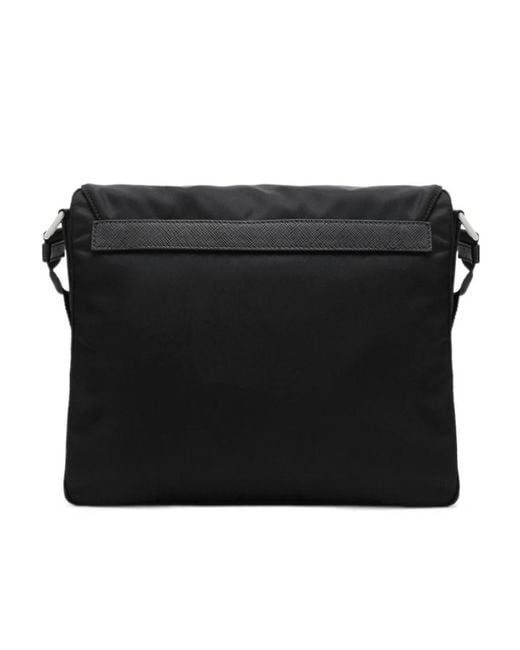 Prada Black Logo Cross-Body Bag