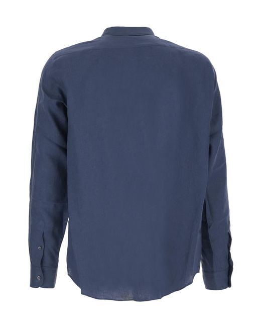 Berluti Blue Long-Sleeved Shirt for men