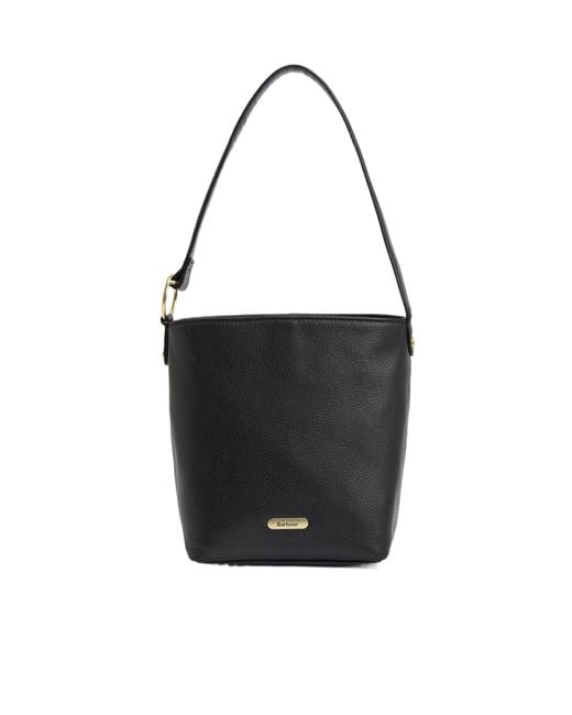 Barbour Black Bucket Bag
