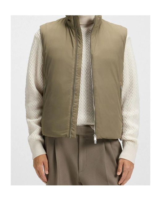 Boss Green Zip-Up Sleeveless Gilet for men