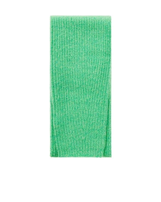 Lisa Yang Green Marseille Cashmere Scarf