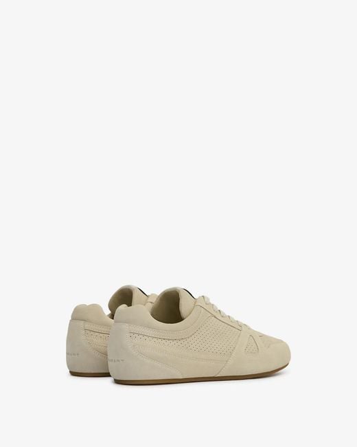 Isabel Marant White Sennyh Low-Top Sneakers for men