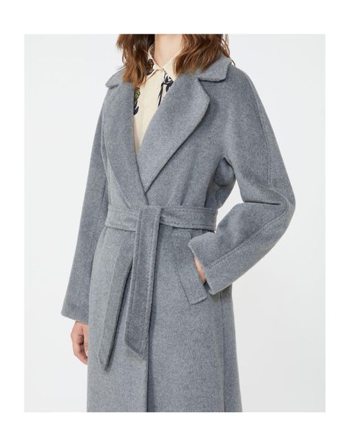 Weekend by Maxmara Gray Tempera Belted Coat
