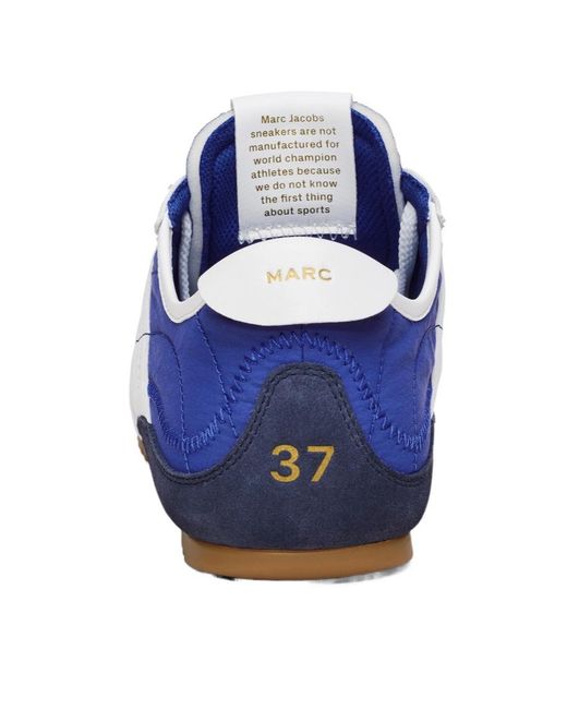 Marc Jacobs Blue Lace-Up Sneakers